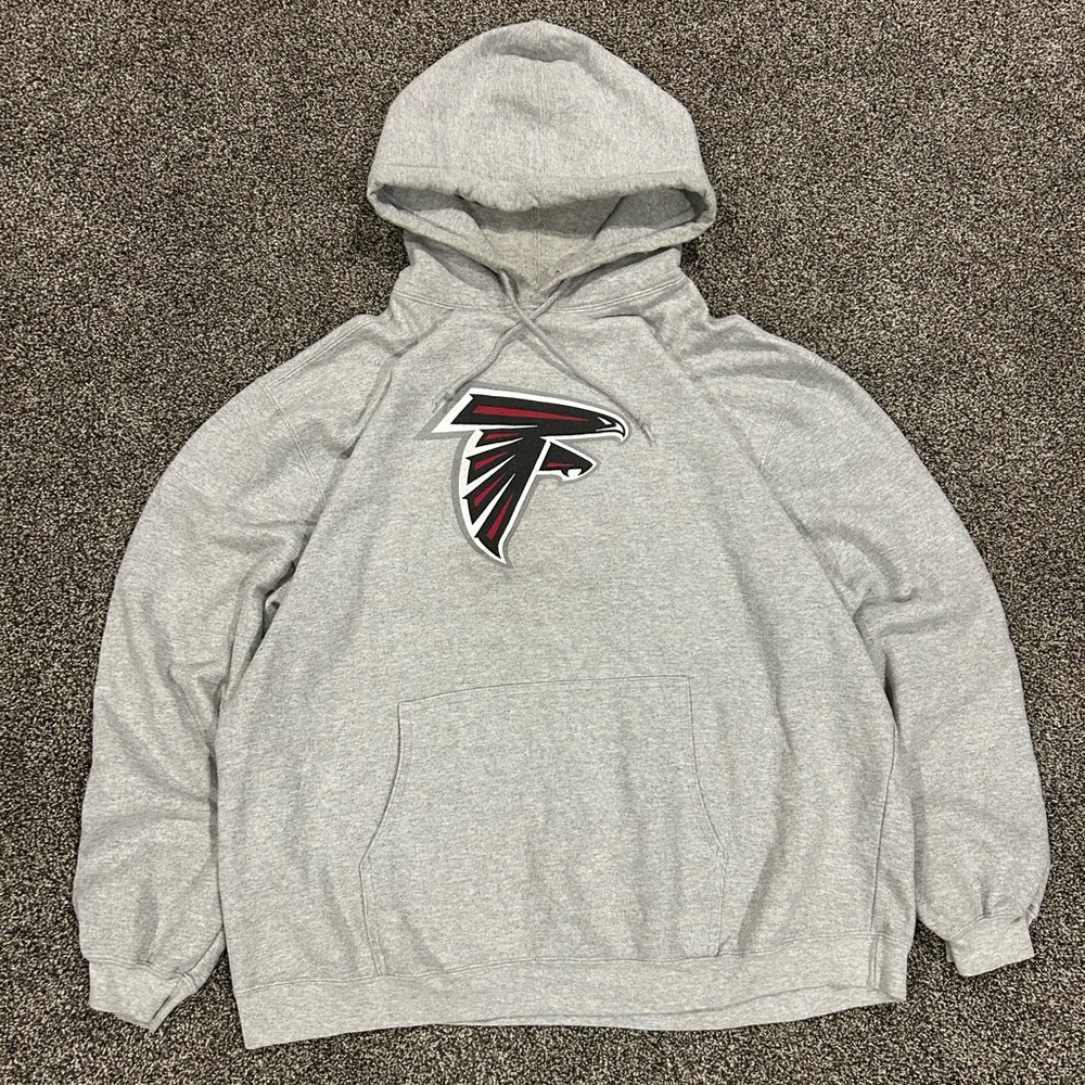 Atlanta Falcons Gray Hoodie with Logo